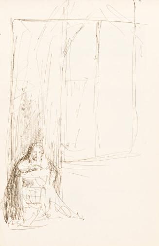 Figure in Interior (Sketchbook France)