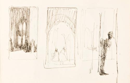 Interior Studies (Sketchbook France)