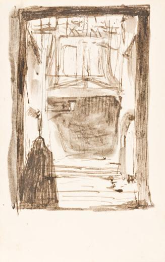 Figure in a Doorway (Sketchbook France)