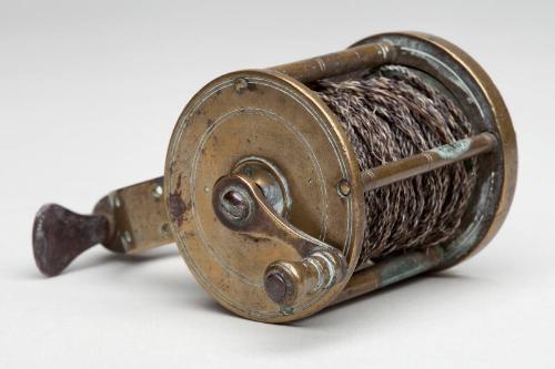 Brass Pole Winch with Hair Line