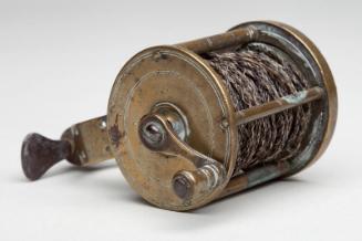 Brass Pole Winch with Hair Line