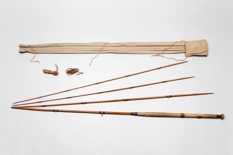 Three Piece "Grant Vibration" Greenheart Rod