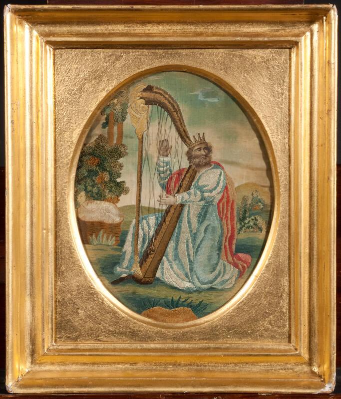 Embroidered Picture of King David