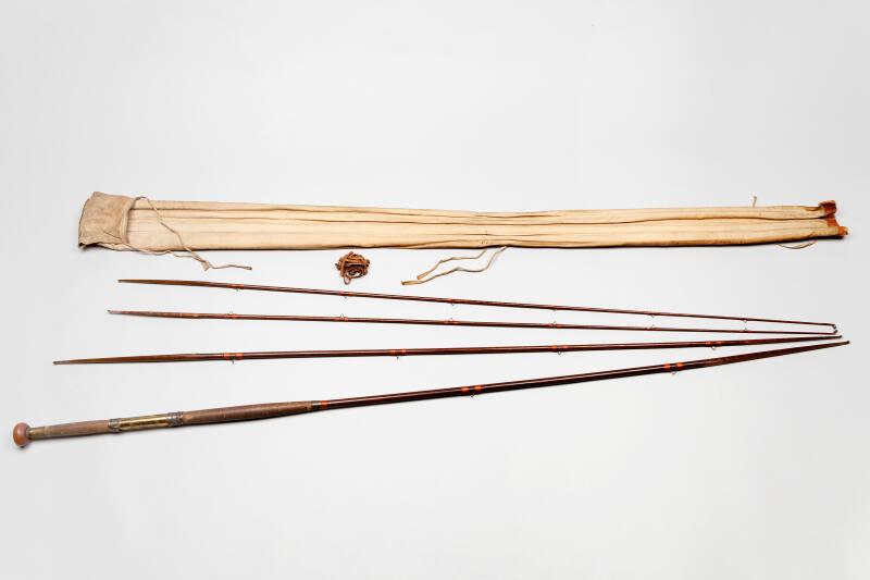 Three Piece "Grant Vibration" Greenheart Salmon Rod