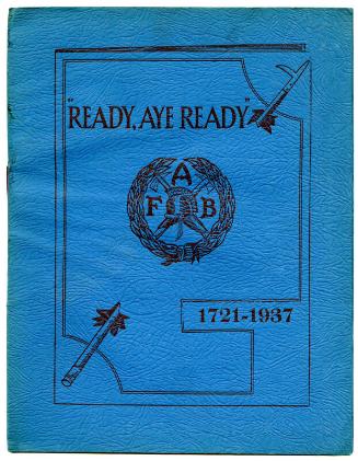 "Ready, Aye Ready" History of the Fire Brigade 1721-1937