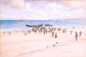 Tangier - Bringing In Nets by James McBey