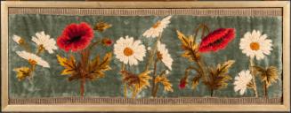 Floral Embroidery Panel