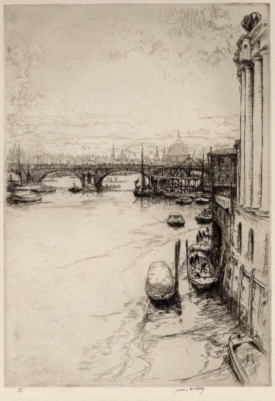 The Lion Brewery by James McBey 