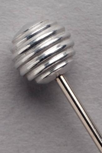 Decorative Hatpin with Silver Metal Bead