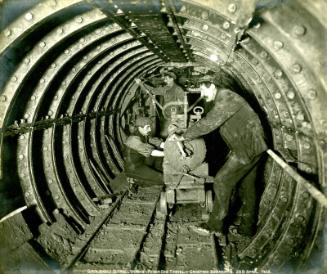 Girdleness Outfall Works River Dee Tunnel - Grouting Segments 25th April 1905