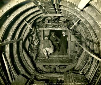 Girdleness Outfall Works River Dee Tunnel - Hydraulic Shield 12th April 1905