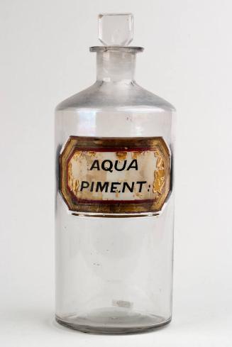 Recessed Label Shop Round AQUA PIMENT: