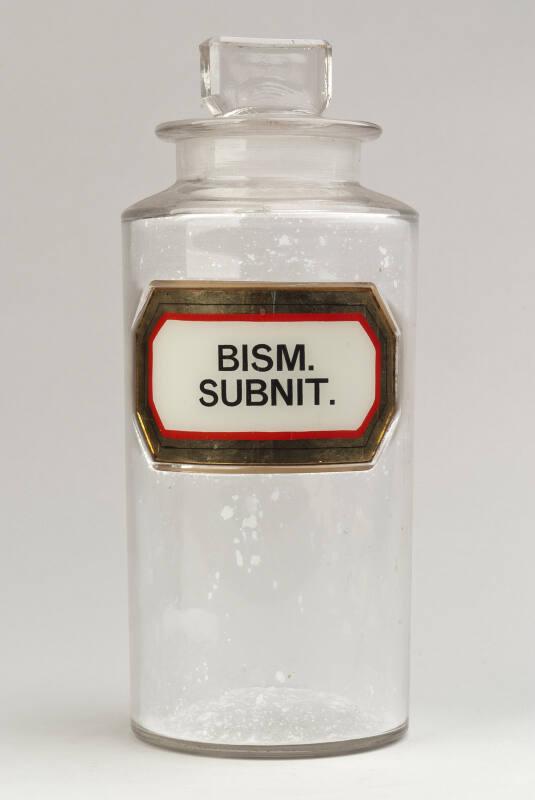 Recessed Label Powder Shop Round BISM. SUBNIT.