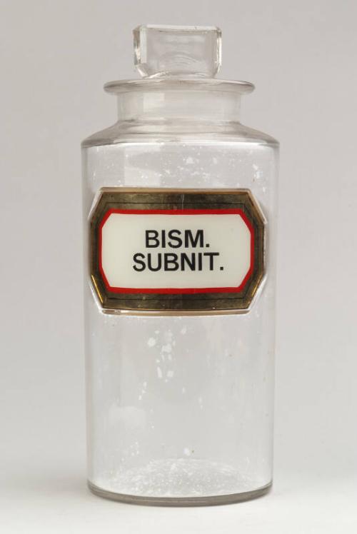 Recessed Label Powder Shop Round BISM. SUBNIT.