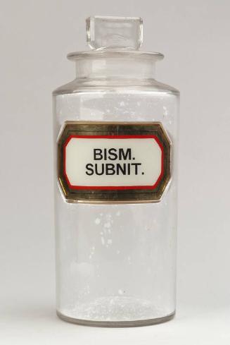 Recessed Label Powder Shop Round BISM. SUBNIT.