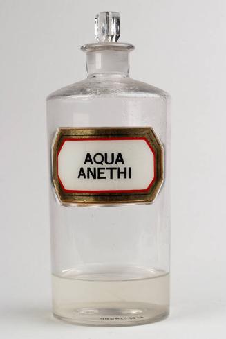 Recessed Label Shop Round AQUA ANETHI