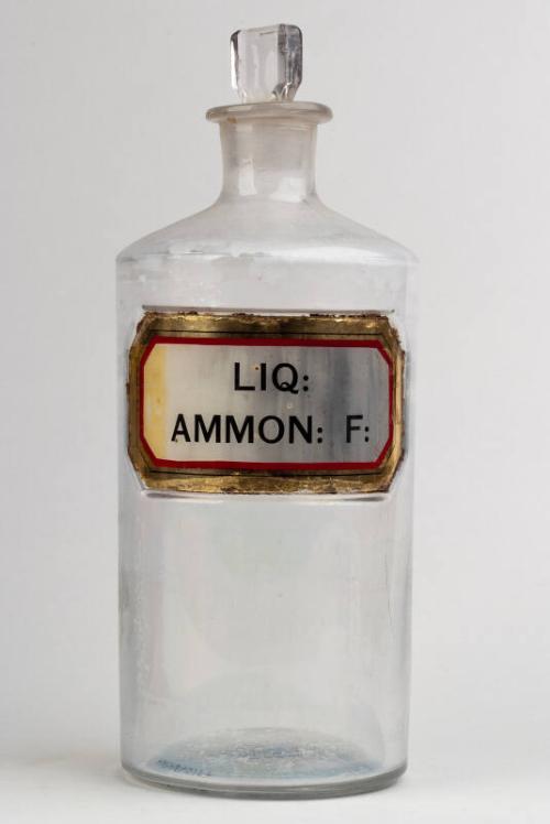 Recessed Label Shop Round LIQ: AMMON: F: