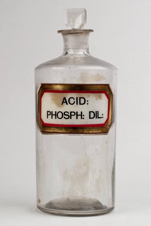 Recessed Label Shop Round ACID: PHOSPH: DIL: