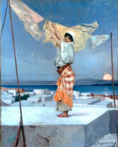 Drying Clothes by Jean Joseph Benjamin Constant