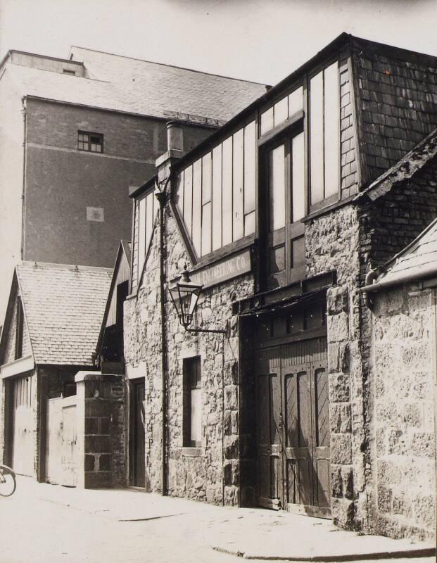 Caledonian Engineering Co, Justice Mill Lane, Aberdeen (Photograph Album Belonging to James McBey)