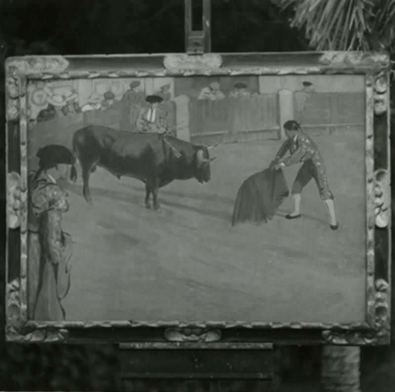 Bull Fight (Reproductions of James McBey's Paintings)