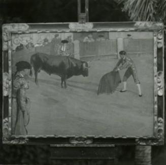 Bull Fight (Reproductions of James McBey's Paintings)
