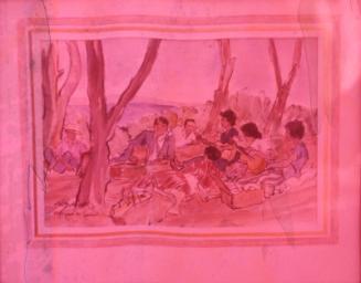 Picnic (Reproductions of James McBey's Paintings)