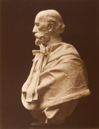 Maquette for bust of the Rt. Hon. William Montagu Hay, K.T. 10th Marquess of Tweeddale