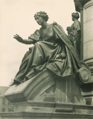 Figure of 'Eloquence' for The Gladstone Memorial, Shandwick Place, Edinburgh
