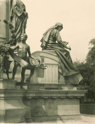 Figure of 'History' for The Gladstone Memorial, Shandwick Place, Edinburgh