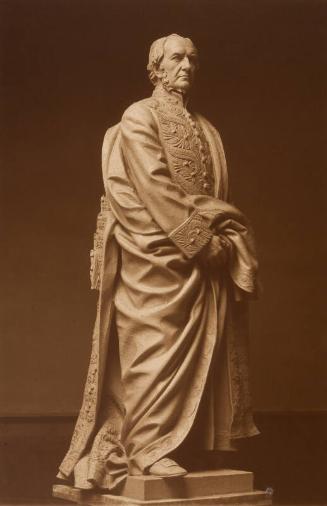 Plaster Maquette for Figure of W.E. Gladstone for The Gladstone Memorial, Shandwick Place, Edinburgh