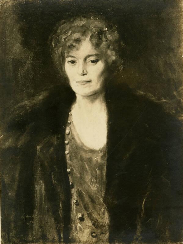 Mrs John MacRay (Reproductions of James McBey's Portraits)