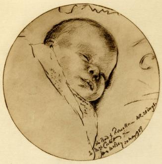 Corbett Baby Aged 28 Days (Reproductions of James McBey's Portraits)