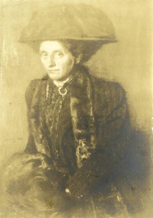 Portrait of an Unknown Woman (Reproductions of James McBey's Portraits)