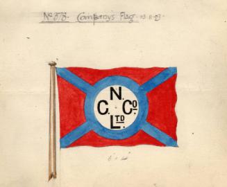 House Flag For The Northern Co-Operative Society Ltd. For Use On The Collier 'thrift' Built In …