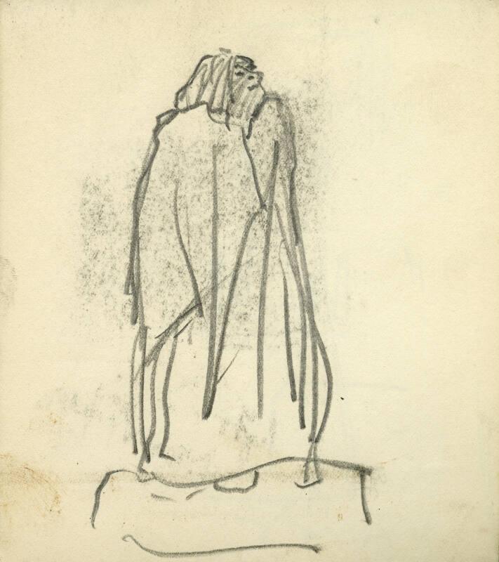 Figure Study (Sketchbook - Dar Ben Zina, Marrakesh)