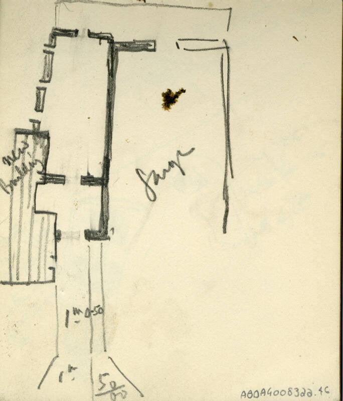 Floor Plan (Sketchbook - Dar Ben Zina, Marrakesh)