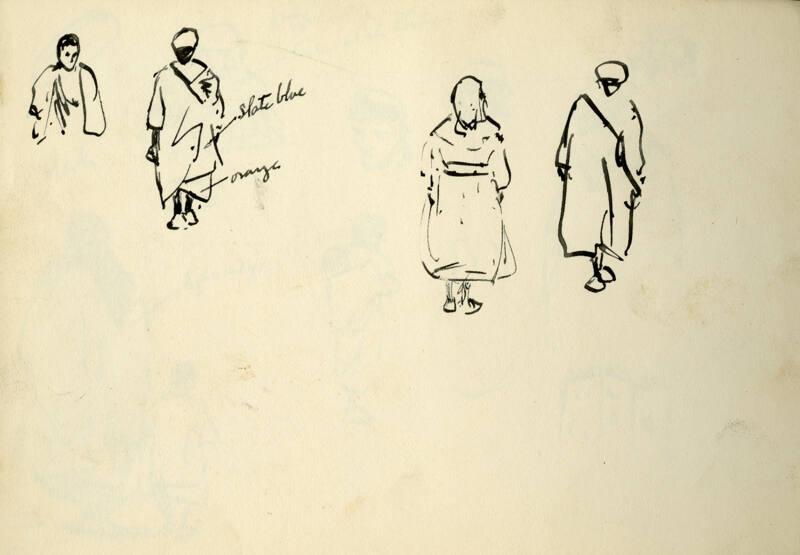 Figure Studies (Sketchbook - Marrakesh)