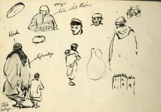 Figure Studies (Sketchbook - Marrakesh)