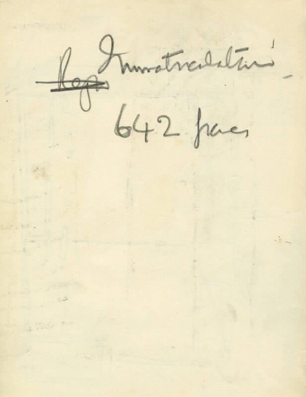 Calculation (recto), Floorplan, 'Ist Home all Brick' (verso)(Sketchbook - Marrakesh)