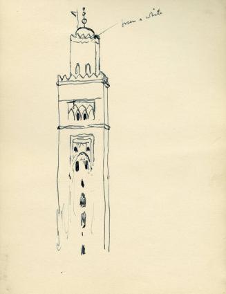 Tower (Sketchbook - Morocco)