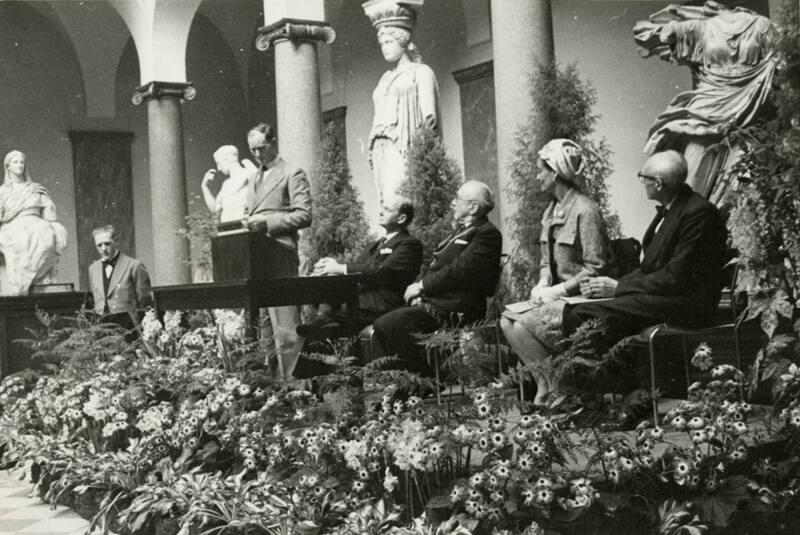 Opening of the James McBey Memorial Room (Memorabilia after 1959 Related to James McBey)