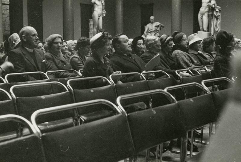 Opening of the James McBey Memorial Room (Memorabilia after 1959 Related to James McBey)