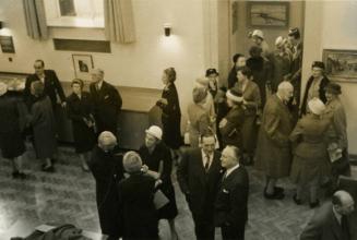 Opening of the James McBey Memorial Room (Memorabilia after 1959 Related to James McBey)