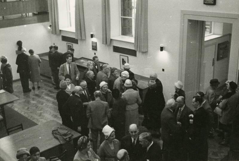 Opening of the James McBey Memorial Room (Memorabilia after 1959 Related to James McBey)