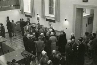 Opening of the James McBey Memorial Room (Memorabilia after 1959 Related to James McBey)