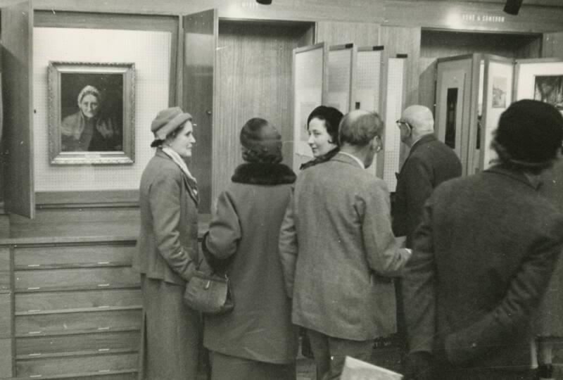 Opening of the James McBey Memorial Room (Memorabilia after 1959 Related to James McBey)