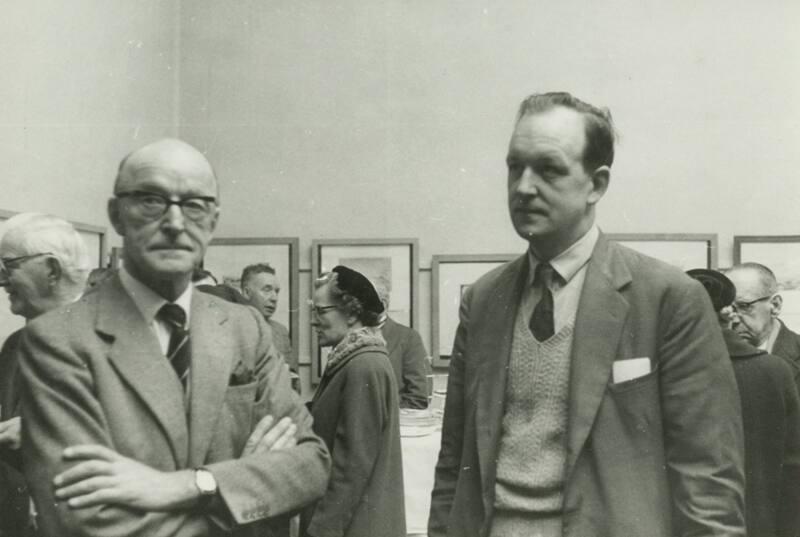 Opening of "The H. H. Kynett Collection of Etchings by  James McBey" Exhibition (Memorabilia after 1959 Related to James McBey)