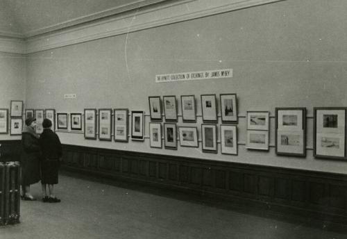 Opening of "The H. H. Kynett Collection of Etchings by  James McBey" Exhibition (Memorabilia after 1959 Related to James McBey)