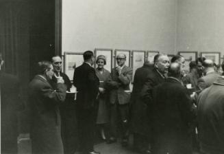 Opening of "The H. H. Kynett Collection of Etchings by  James McBey" Exhibition (Memorabilia after 1959 Related to James McBey)